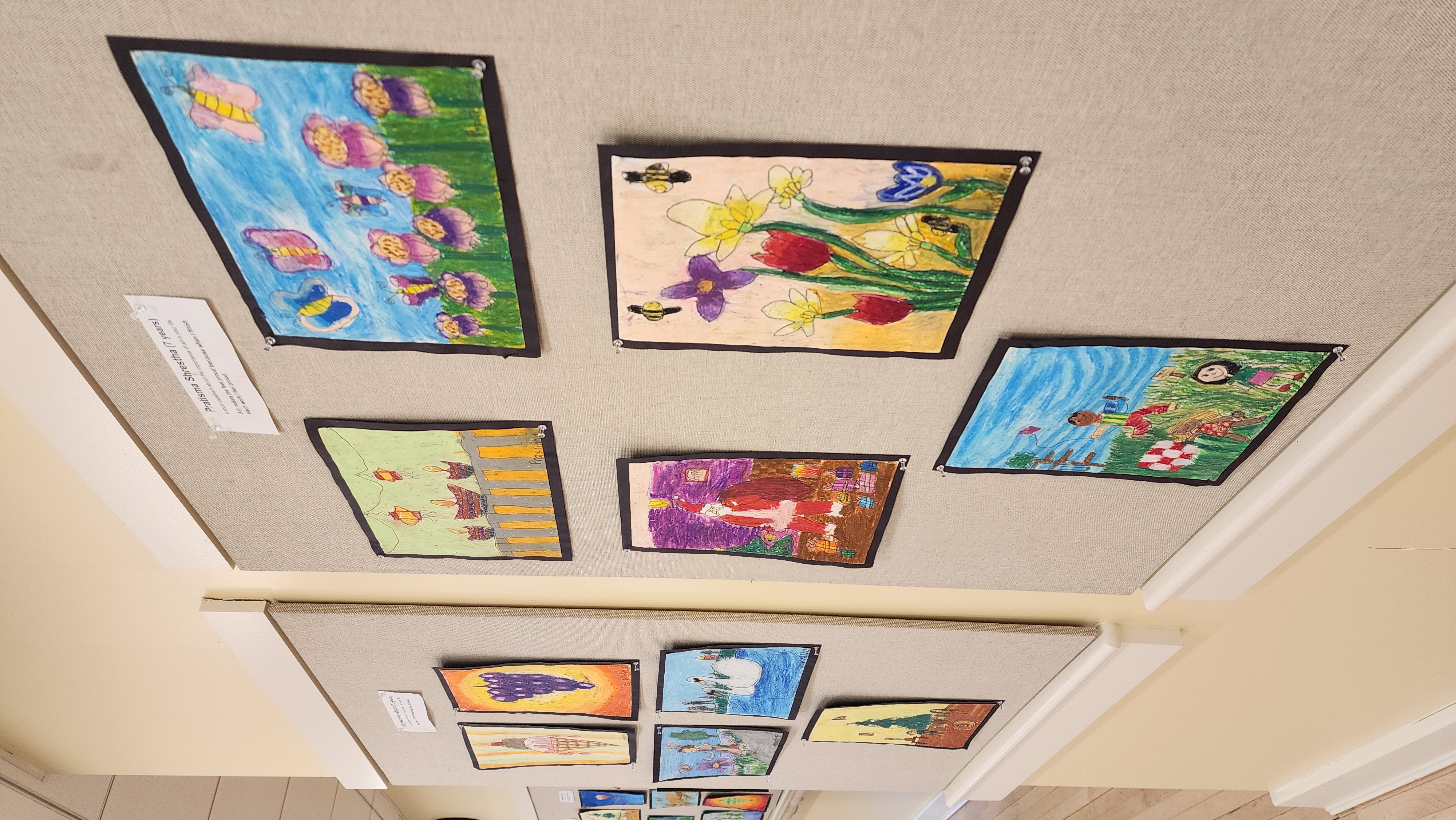 Student art gallery