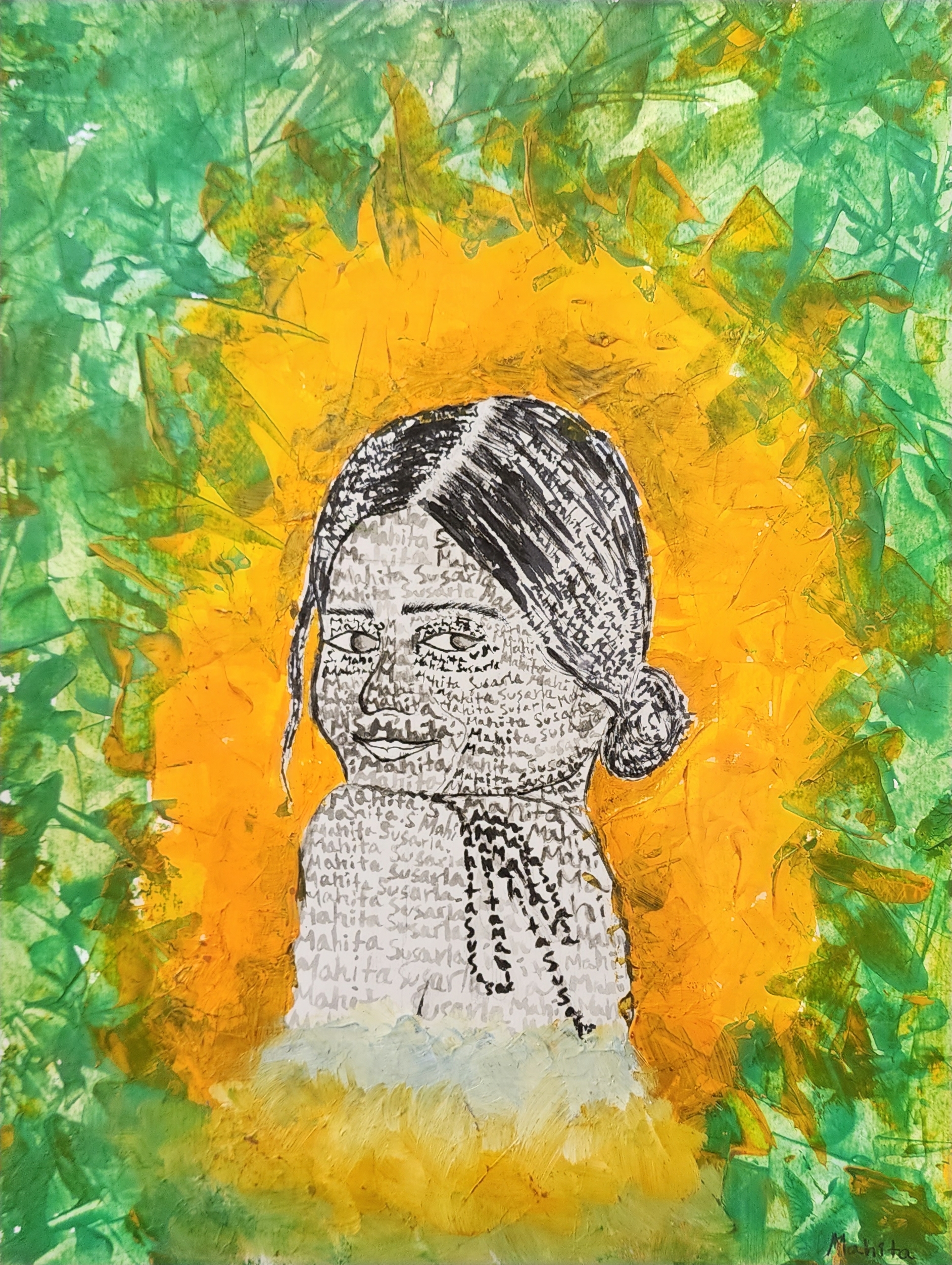 Student artwork from annual art show 2023