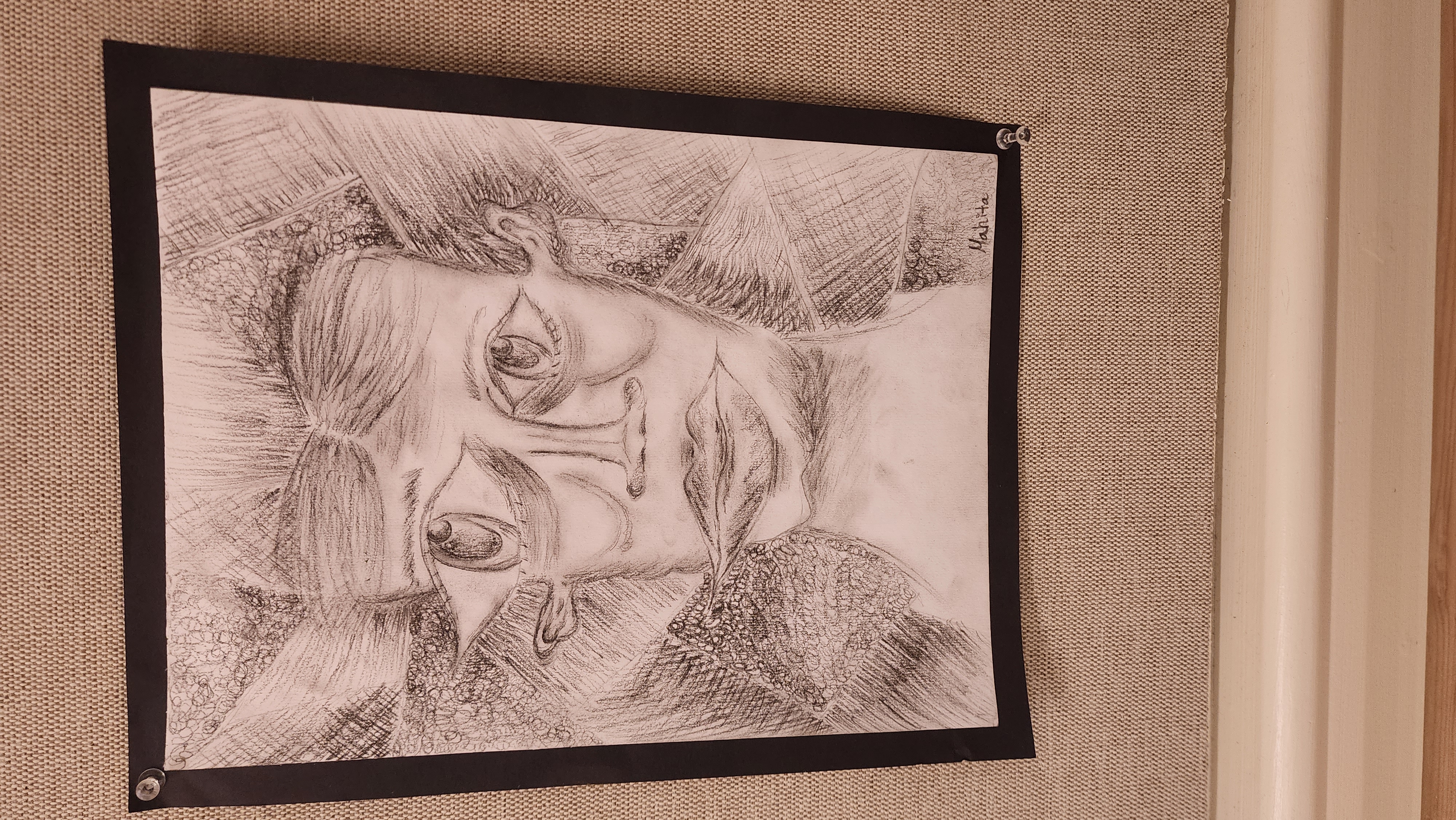 Student painting exhibition