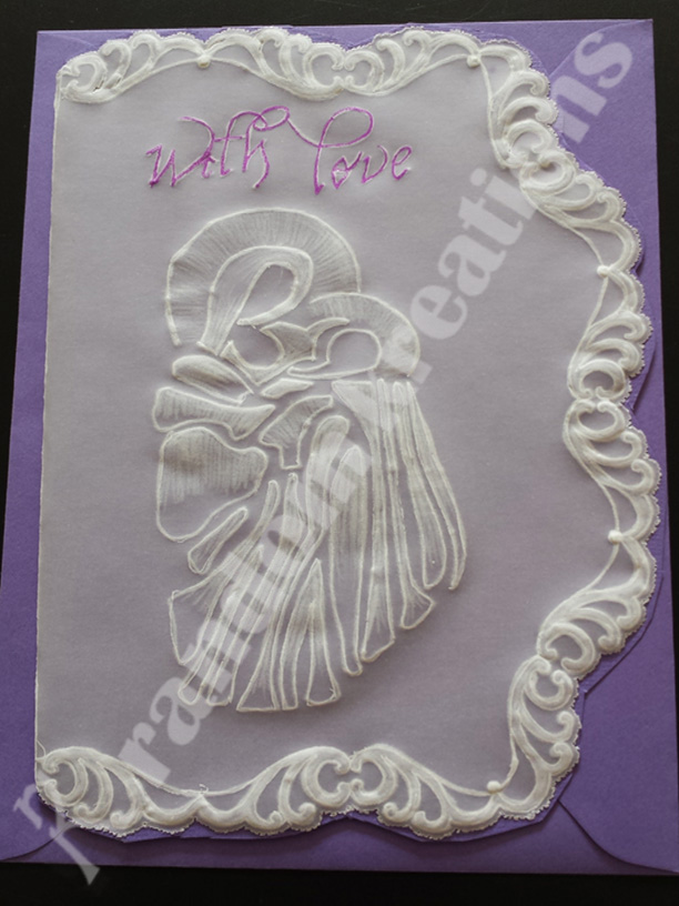 Handmade best wishes card 3