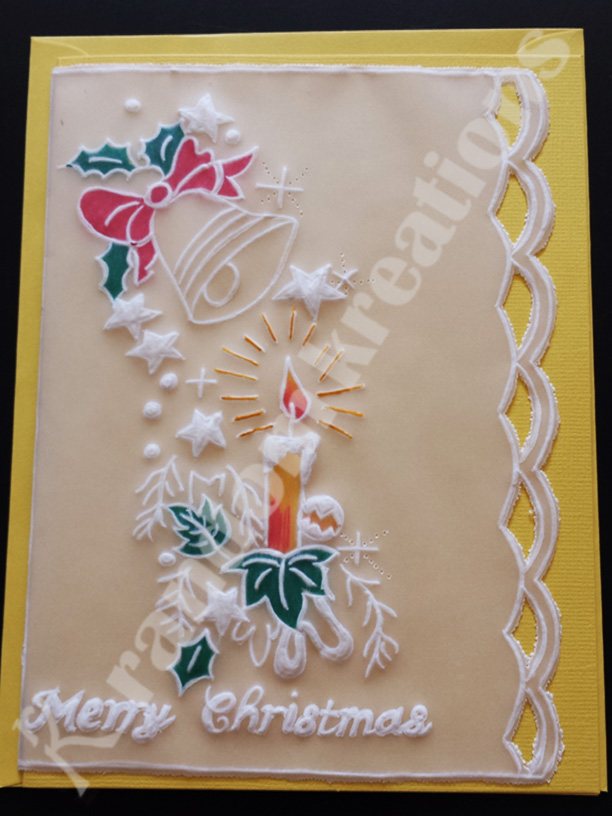 Handmade craft card