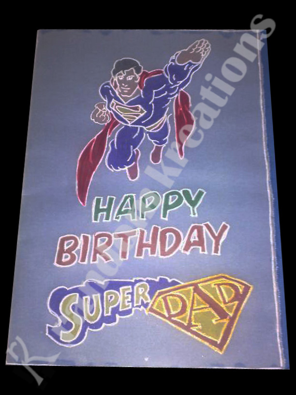 Handmade birthday card 4