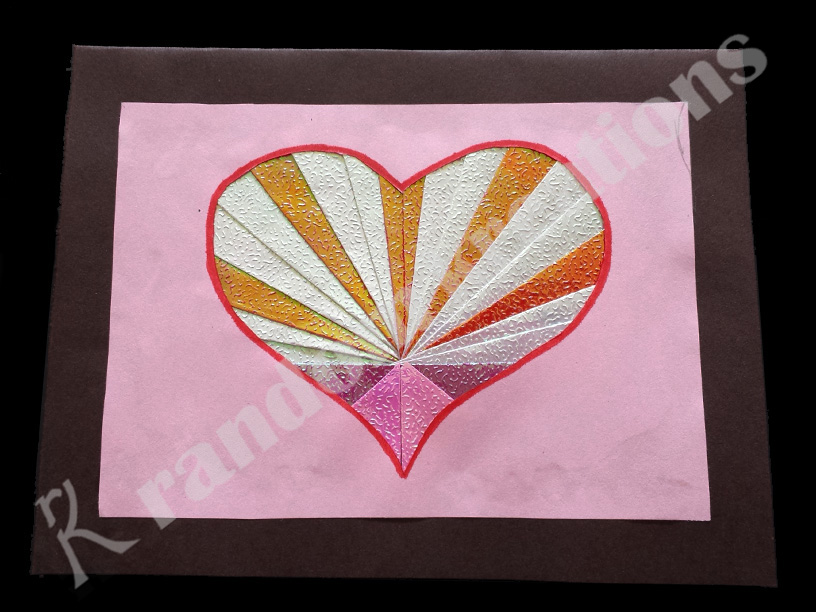 Handmade Valentine card 4