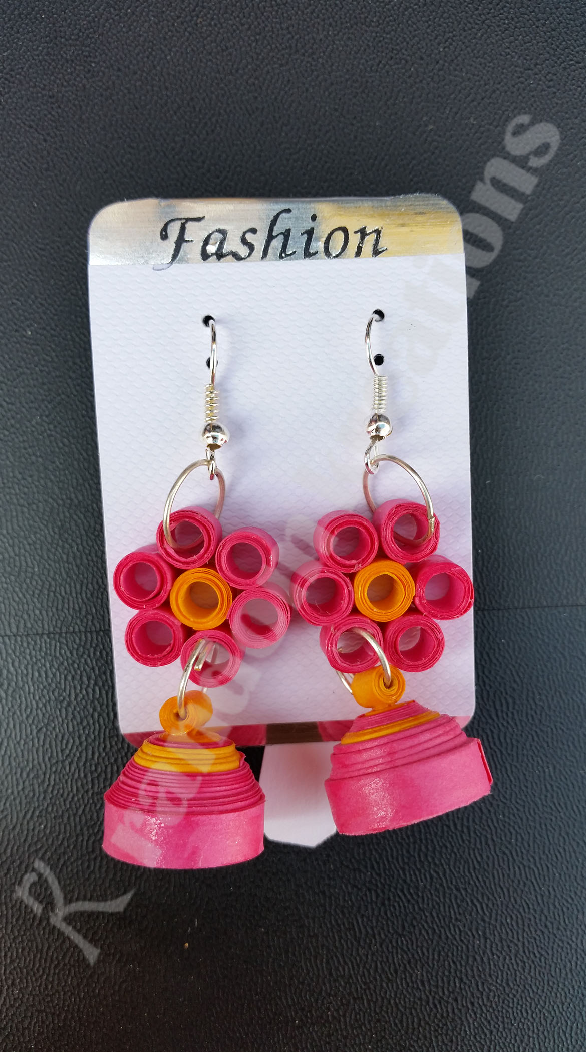 Handmade earrings design 1