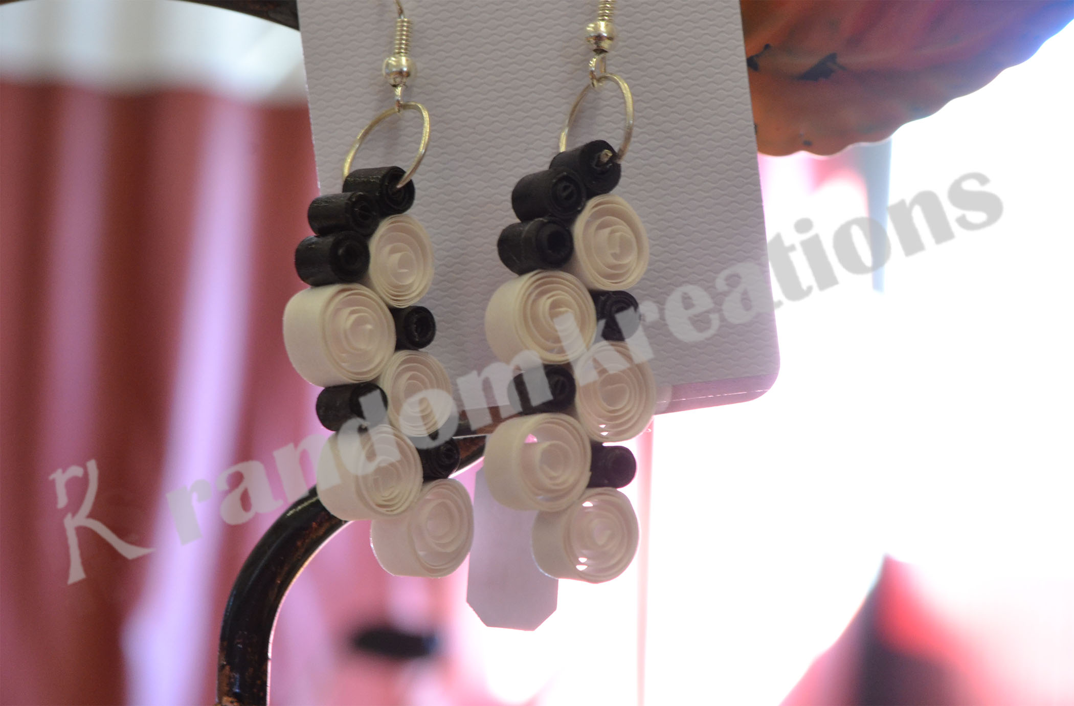 Handmade earrings design 13