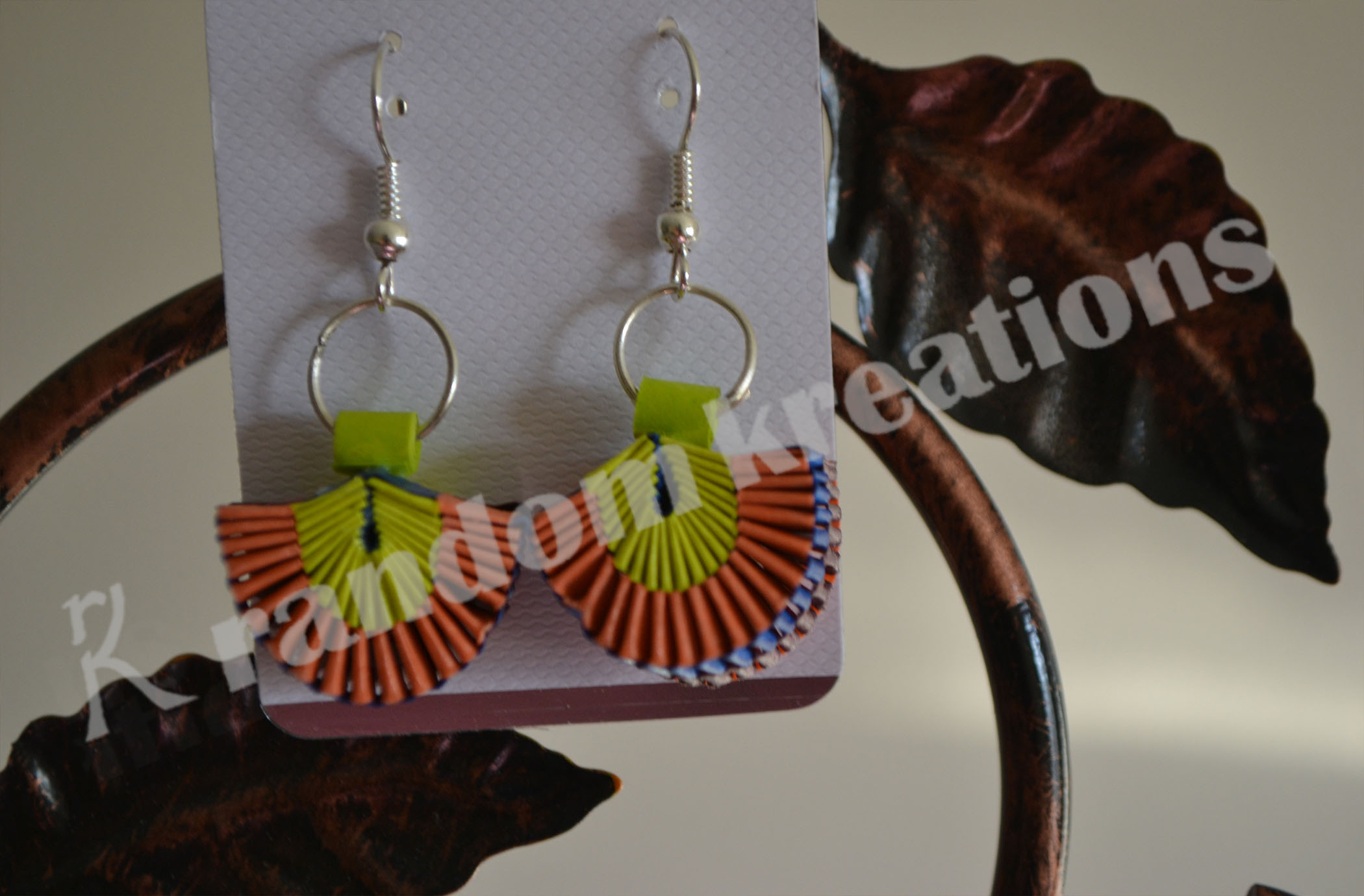 Handmade earrings design 16
