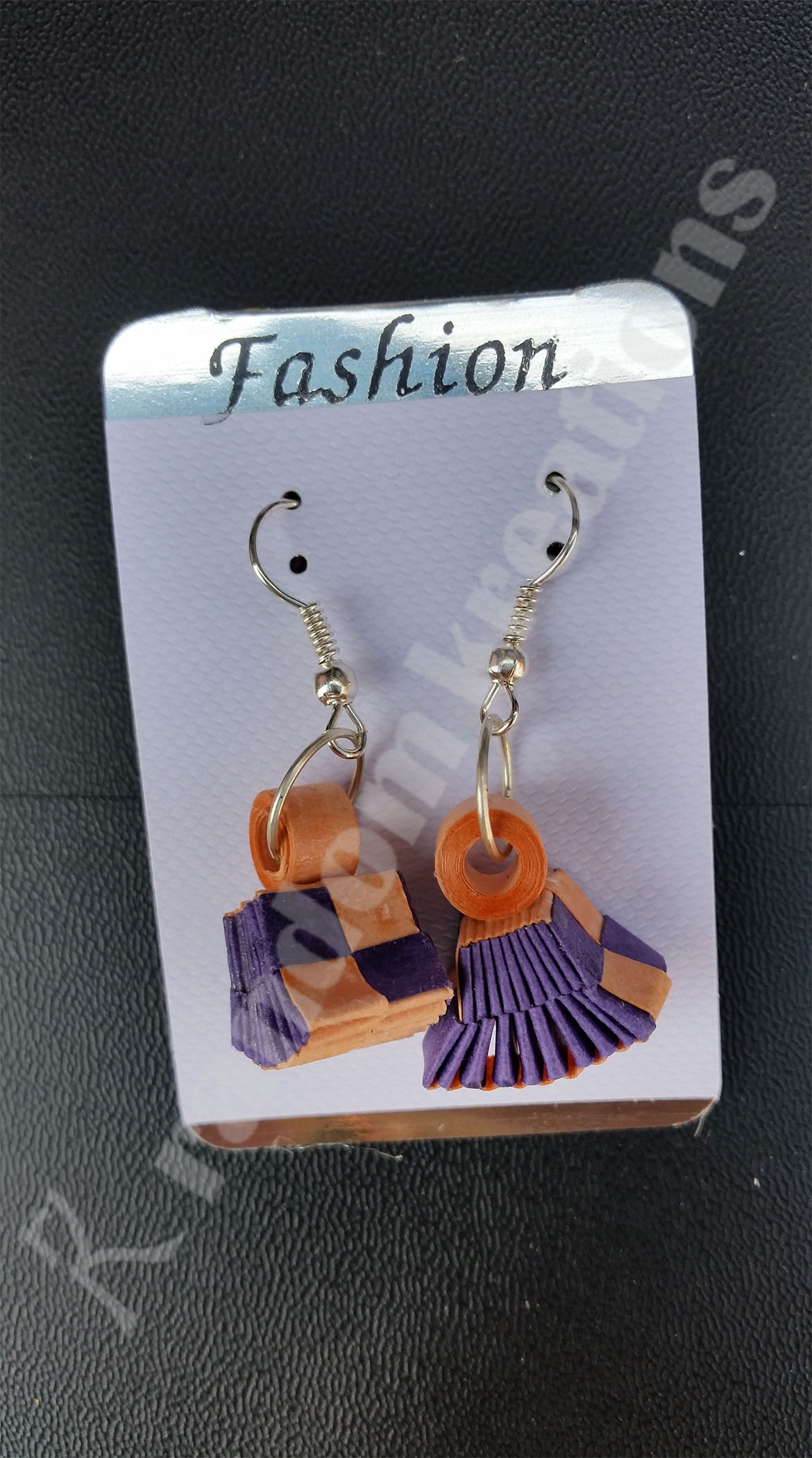 Handmade earrings design 17