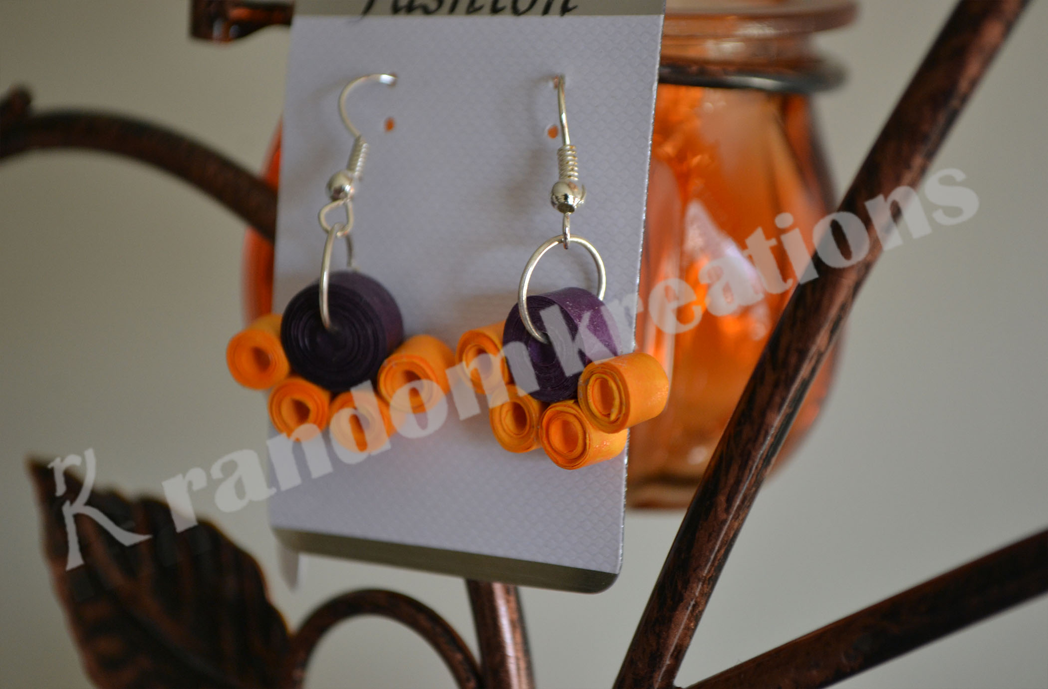 Handmade earrings design 26