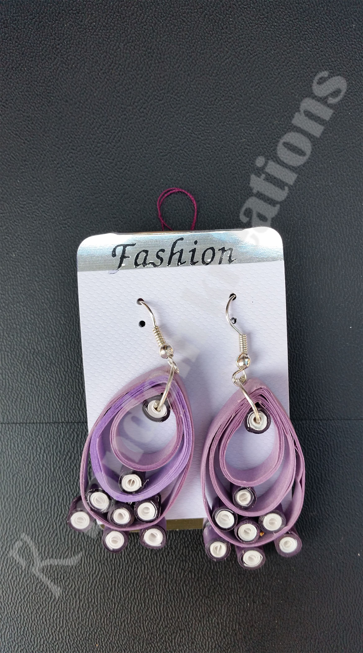 Handmade earrings design 8